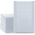 thumbnail image 1 of Newest Bubble Mailer 6x10 Inch - Bubble Mailer Envelopes - Self-seal Shipping Bags For Small Business - Padded Poly Mailers For Jewelry Makeup Supplies (25 Pack, White), 1 of 7