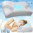 Newest Cooling CPAP Pillow for Side Sleepers Sleep Apnea Pillow for