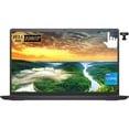 thumbnail image 1 of Newest Dell Inspiron 3511 Laptop, 15.6 Inch Touchscreen Display, Intel Core i5-1035G1 Processor, 64GB RAM, 4TB SSD, Intel UHD Graphics, Bluetooth, Windows 11 Home S Mode, Black, Cefesfy Accessories, 1 of 6