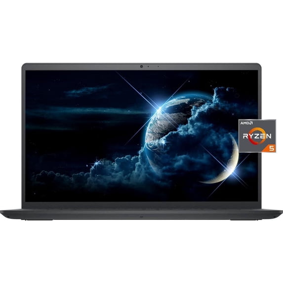 Newest Dell Inspiron Laptop, 15.6" Display, AMD Ryzen 5 3450U Processor, 8GB RAM, 256GB SSD, AMD Radeon Vega 8 Graphics, Wi-Fi, Webcam, Windows 11 Home in S Mode, Cefesfy