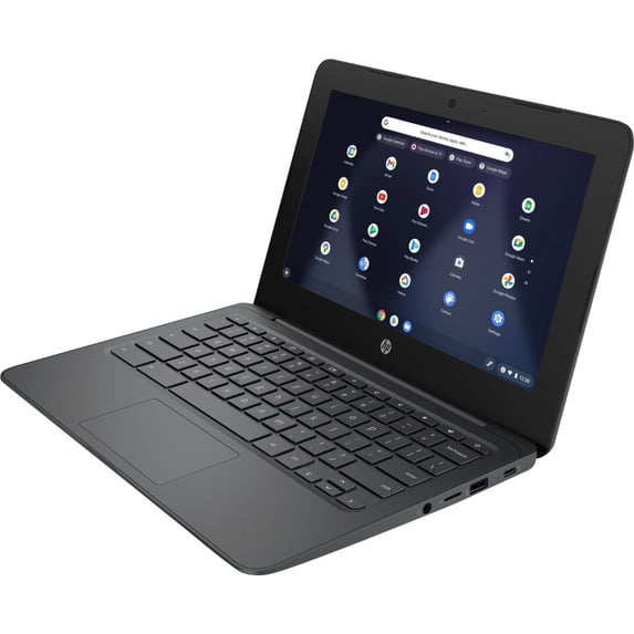 Newest HP 11.6" Lightweight Chromebook Intel Celeron N3350 Processor, 4GB LPDDR4 RAM, 32GB SSD, WiFi, Chrome OS