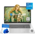 thumbnail image 1 of Newest HP 17 Laptop, 17.3" FHD Display, Intel Core i5-1335U, 16GB RAM, 512GB SSD, Webcam, HDMI, Bluetooth, Type-C, Wi-Fi, Windows 11 Pro, Silver, 1 of 5
