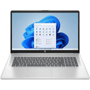 Newest HP 17 Laptop, 17.3 HD+ Touch Screen ,Intel Core Ultra 7 255U Faster Than i7-1355U,32GB RAM 1TB SSD, Windows 11 Home, Backlit Keyboard,Silver