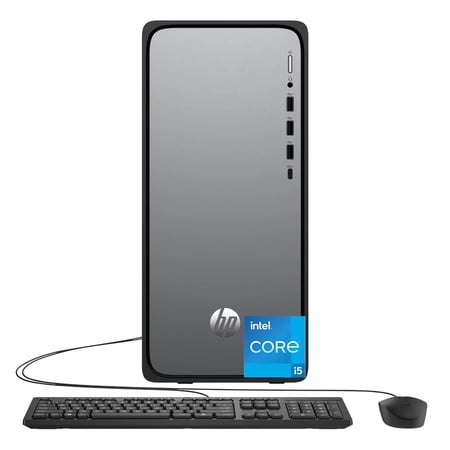 Newest HP OmniDesk Desktop PC, Intel Core i5-14400, 64GB DDR5 , 1TB SSD, Intel Graphics, Windows 11 Home,(2025)