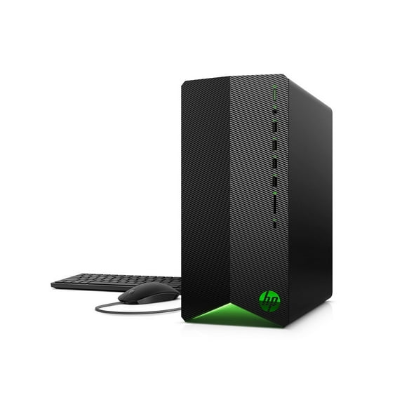 Newest HP Pavilion Gaming PC Tower Desktop, AMD Ryzen 5 5600G, NVIDIA GeForce GTX 1660 Super, 16GB RAM, 512GB PCIe SSD, Windows 11 Home, Black