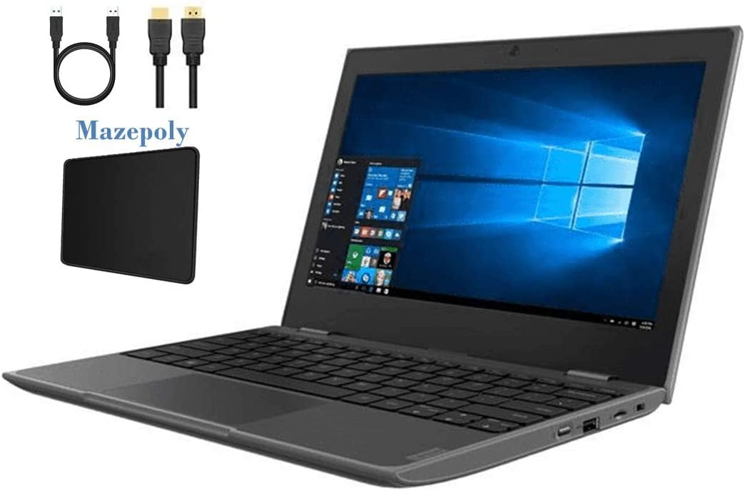 Newest Lenovo 11.6-inch 100e HD LED Display Laptop PC, Intel Quad Core Celeron N3450 up to 2.2GHz Processor, 4GB DDR4, 128GB SSD, HD Webcam, Windows Newest Lenovo 11.6-inch 100e HD LED Display Laptop PC, Intel Quad Core Celeron N3450 up to 2.2GHz Processor, 4GB DDR4, 128GB SSD, HD Webcam, Windows