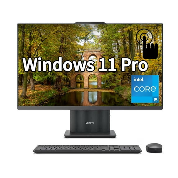 Newest Lenovo IdeaCentre All-in-One Desktop, 27" FHD Touchscreen 100Hz, Intel Core i5-13420H, 32GB DDR5 RAM, 1TB SSD, HDMI, Wireless KB & Mouse, Wi-Fi 6, Windows 11 Pro