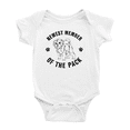 thumbnail image 1 of Newest Member of The Pack Affenpinscher Dog Cute Baby Jumpsuits Boy Girl, 1 of 5