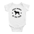 thumbnail image 1 of Newest Member of The Pack Kuvasz Dog Funny Baby Jumpsuits Boy Girl, 1 of 5