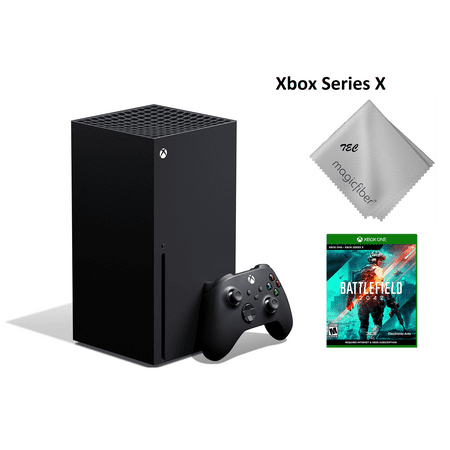 Newest Microsoft- Xbox -Series- -X- Gaming Console - 1TB SSD Black With Battlefield 2042 Game Bundle
