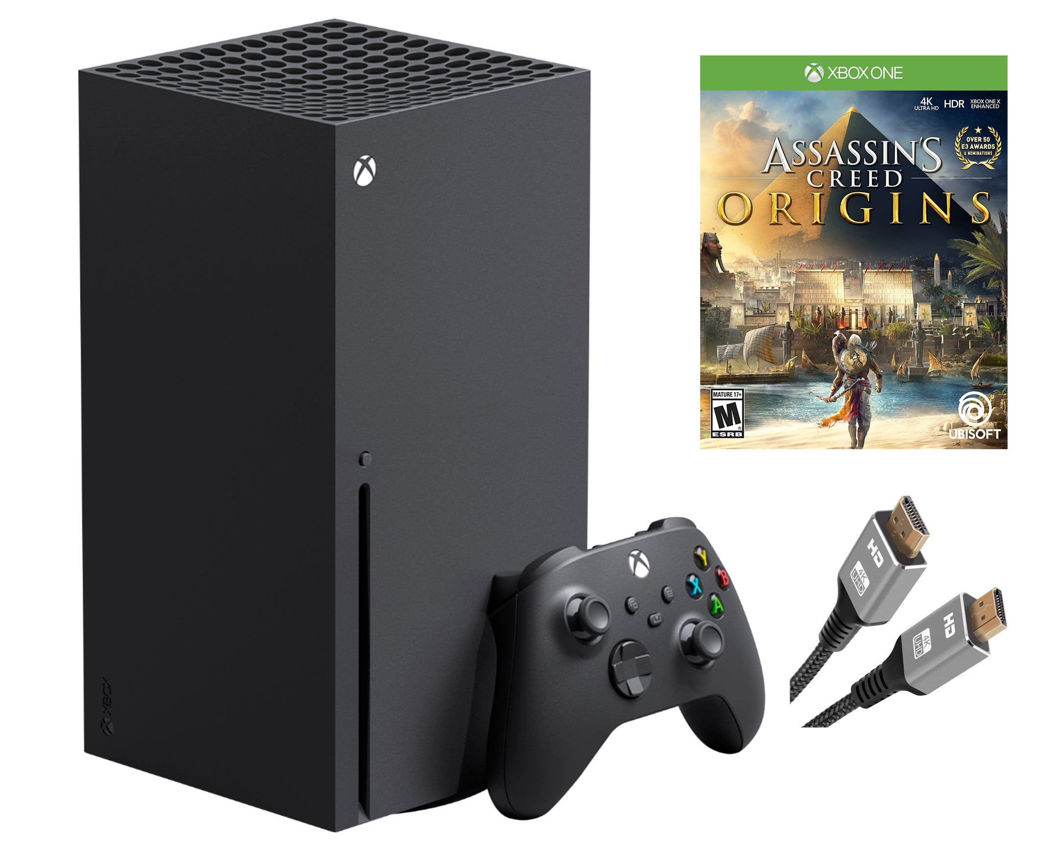 2023 Newest Microsoft Xbox Series X–Gaming Console System- 1TB SSD Black X  Version with Disc Drive Bundle with Call Duty of Black Ops Cold War Full  Game and MTC11 High Speed HDMI