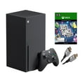 thumbnail image 1 of Newest Microsoft Xbox Series X–Gaming Console System- 1TB SSD Black X Version with Disc Drive Bundle with Just Dance 2022 Full Game and MTC6 High Speed HDMI Cabel, 1 of 3