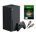 thumbnail image 1 of Newest Microsoft Xbox Series XGaming Console System- 1TB SSD Black X Version with Disc Drive Bundle with Elden Ring Full Game and MTC High Speed HDMI Cabel, 1 of 3