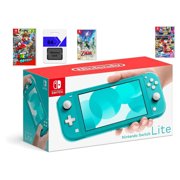 Newest Nintendo Switch Lite Game Console Bundle with Mazepoly Accessories, 5.5" Touchscreen Display, Built-in Plus Control Pad, Turquoise