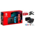 thumbnail image 1 of Newest Nintendo Switch Neon Blue & Red Jon-Con Console With NSSCD 32GB Storage Card, HDMI Cable and 10 in 1 Accessory Case, 1 of 3