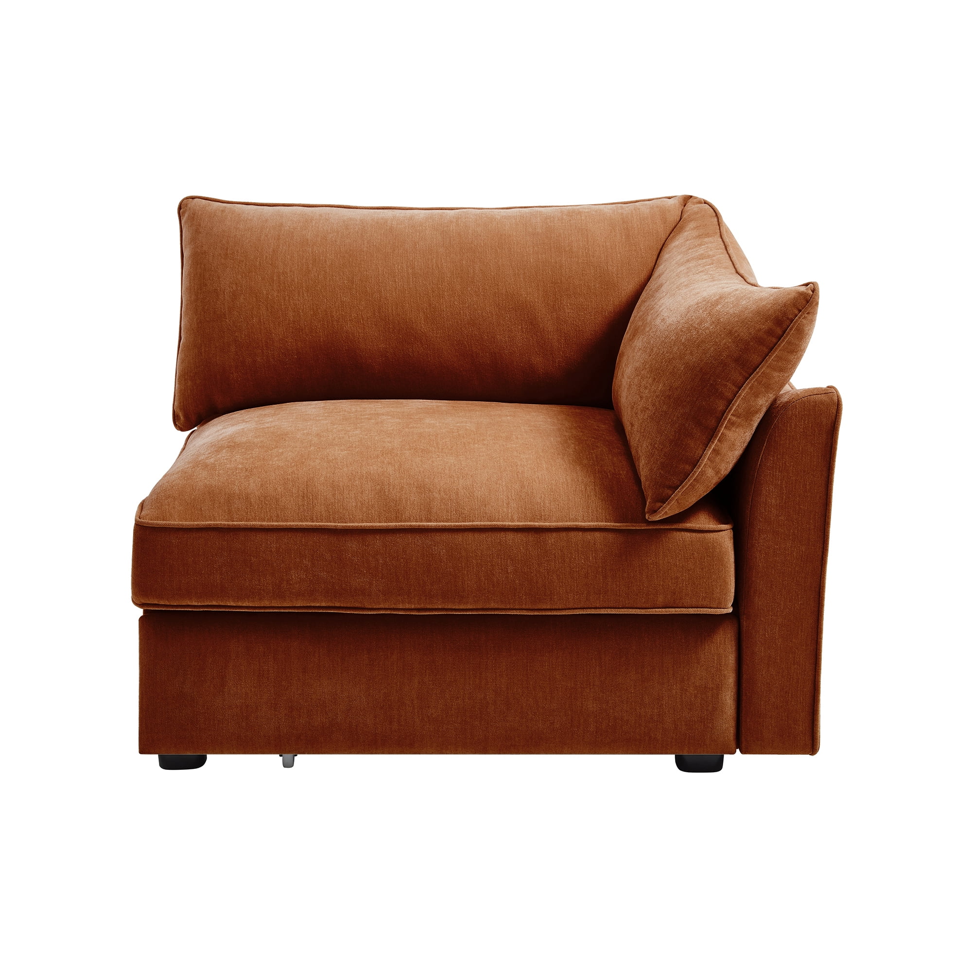 Curated visual reference: Picture Idea: Newest Orange Chenille Storage Sofa Velvet Single Seater Hidden