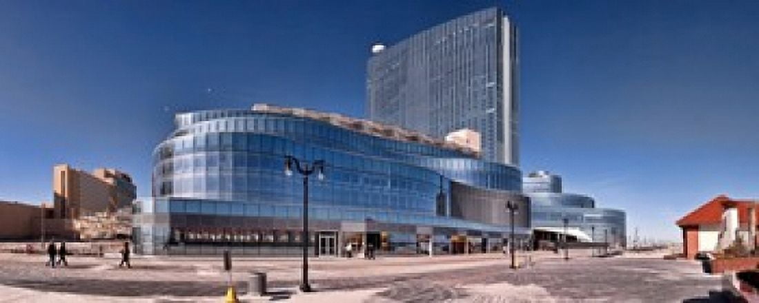Newest Revel casino at Atlantic City Atlantic County New Jersey USA Canvas Art - Panoramic Images (30 x 12)