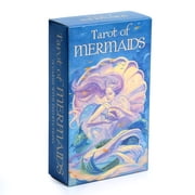 Newest Tarot of Mermaids Before Tarot Cards 78pcs Cards Rider Waite System Oracle Deck Divination Board Game Tarot Deck Gift