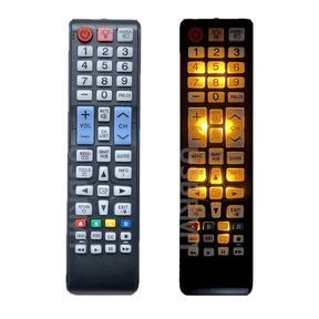 Newest Backlit Universal Remote Control for All Samsung TV Remote with Back Light Compatible All Samsung LCD LED HDTV 3D Smart Tvs Models