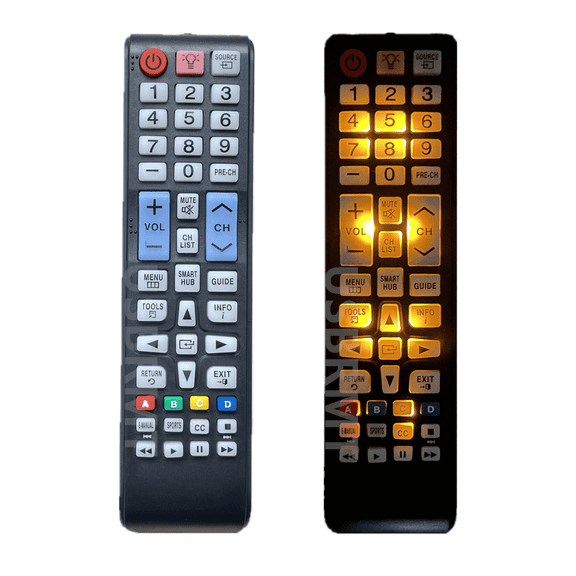 Newest Backlit Universal Remote Control for All Samsung TV Remote with Back Light Compatible All Samsung LCD LED HDTV 3D Smart Tvs Models