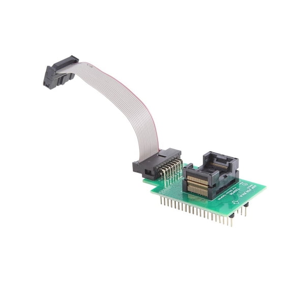 Newest VER2.0 TSOP56 Adapter Can Only Work on T48 Programmer ADP F56 EX-A,1 x adapter(Due to different product batches, the appearance may be different, but it does not affect use),Green