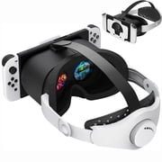 Newest VR Headset for Nintendo Switch & Switch OLED Model, 3D VR Glasses with Adjustable Lens for Virtual Reality Gaming Experience, Switch VR Labo Goggles Adjustable Headset for Nintendo Switch