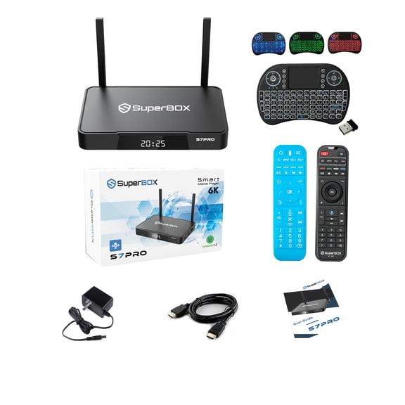 Superbox S7 Pro 2026 Newest Version TV Box 4GB RAM 32GB Fully Loaded