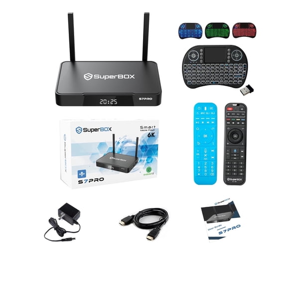 Superbox S7 Pro 2026 Newest Version TV Box 4GB RAM 32GB Fully Loaded
