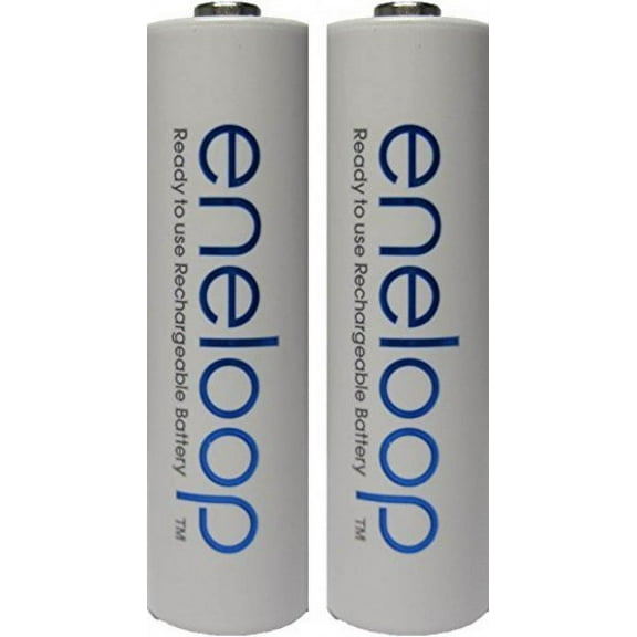 Newest version Panasonic BLUE - LIGHT BLUE Eneloop 4th generation 10 Pack AA NiMH Pre-Charged Rechargeable 2100 times Batteries - BULK