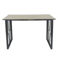thumbnail image 1 of NewestEdition Exceptional Metal & Wood Console Accent Table, Black, 1 of 1
