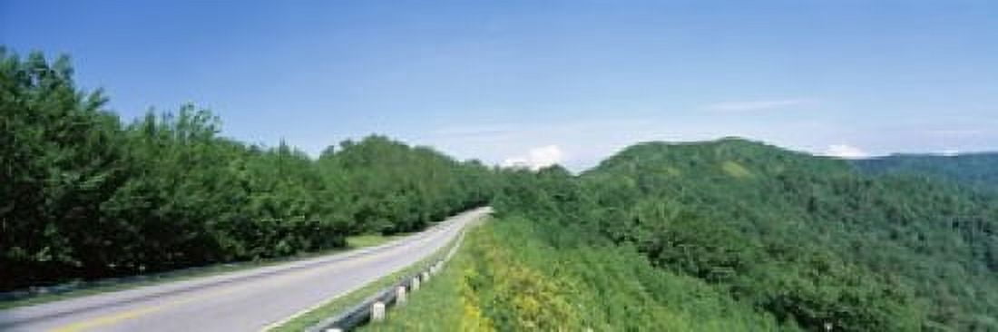Newfound Gap road Great Smoky Mountains National Park Tennessee USA Canvas Art - Panoramic Images (36 x 12)