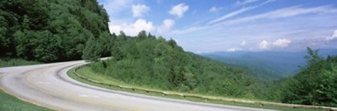 Newfound Gap road Great Smoky Mountains National Park Tennessee USA Canvas Art - Panoramic Images (36 x 12)