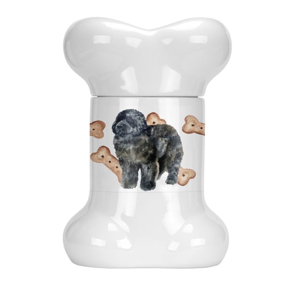 Newfoundland Bone Shaped Treat Jar