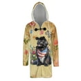 thumbnail image 1 of Newfoundland Celebrates Spring and Enjoys a Happy Easter All Over Print 3D Hooded Duffle Toggle Coat Newfie Dog Lover Gifts - 02001, 1 of 6