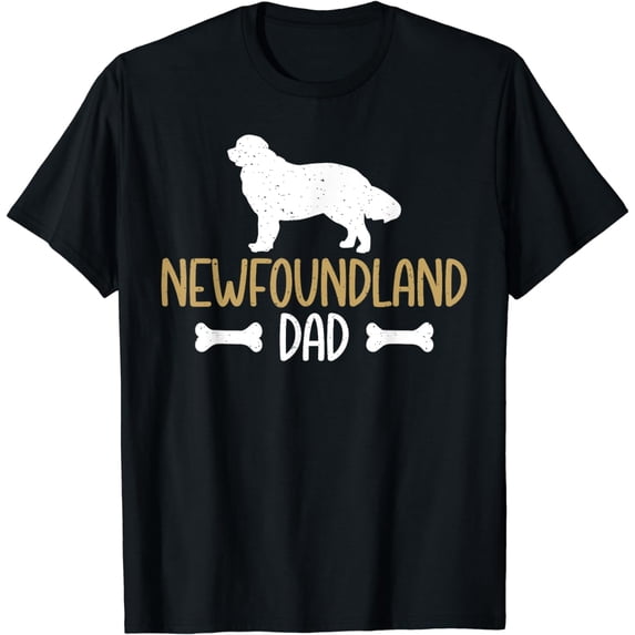 Newfoundland Dad Newfoundland Dog T-Shirt