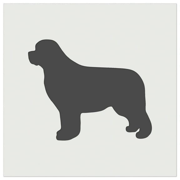 Newfoundland Dog Solid DIY Cookie Wall Craft Stencil - 5.5 Inch