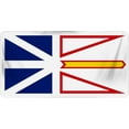 thumbnail image 1 of Newfoundland Flag Photo License Plate, 1 of 1