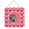 thumbnail image 1 of Newfoundland Hearts Love and Valentines Day Portrait Wall or Door Hanging Prints, 1 of 1