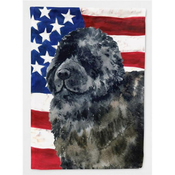 Newfoundland Patriotic Flag Canvas House Size