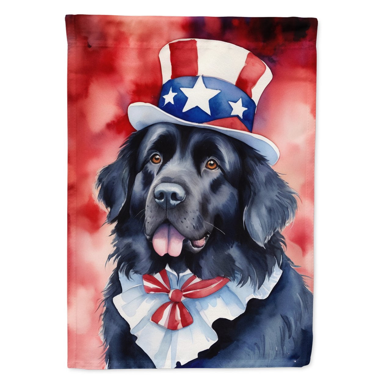 Newfoundland Patriotic Garden Flag 11.25 in x 15.5 in