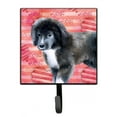 thumbnail image 1 of Newfoundland Puppy Love Leash or Key Holder Red, 1 of 1