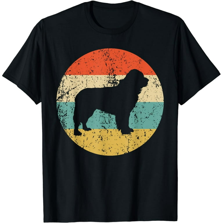 Newfoundland Shirt Vintage Dog Retro T-Shirt