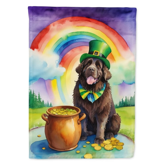 Newfoundland St Patrick's Day Garden Flag 11.25 in x 15.5 in
