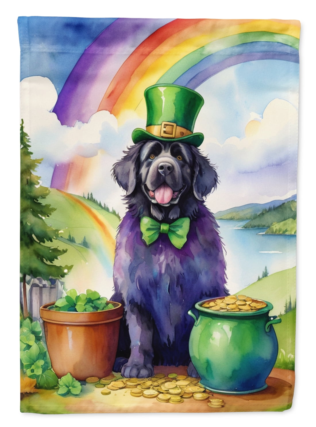 Newfoundland St Patrick's Day House Flag 28 in x 40 in