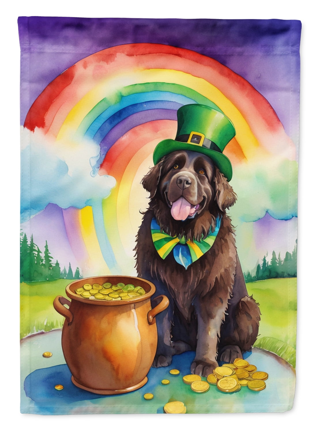 Newfoundland St Patrick's Day House Flag 28 in x 40 in