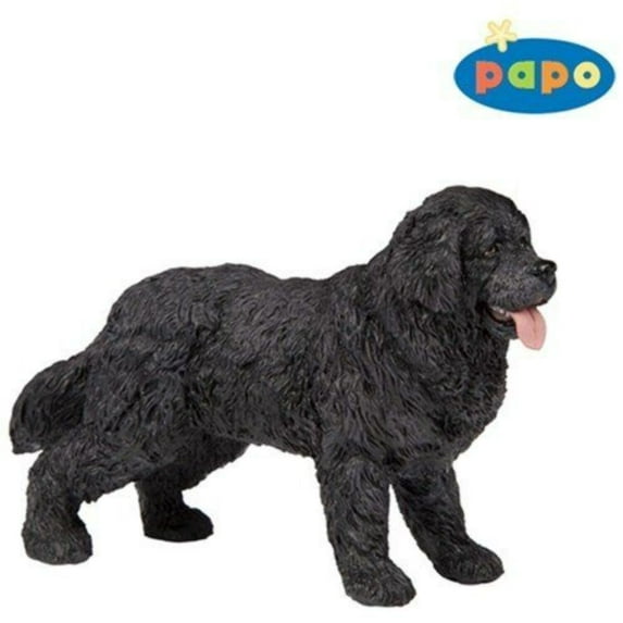 Papo Newfoundland Hand Painted Figurine - Heirloom Quality Collectible No. 54018
