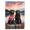 thumbnail image 1 of Newfoundland Two Hearts Garden Flag 11.25 in x 15.5 in, 1 of 5