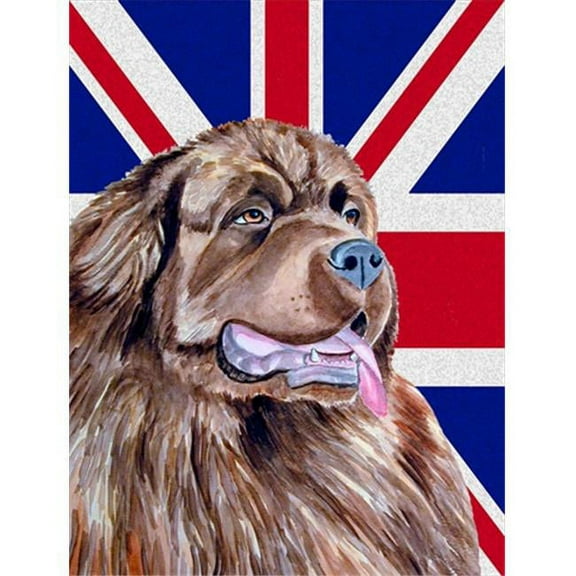 Newfoundland With English Union Jack British Flag Flag Garden Size