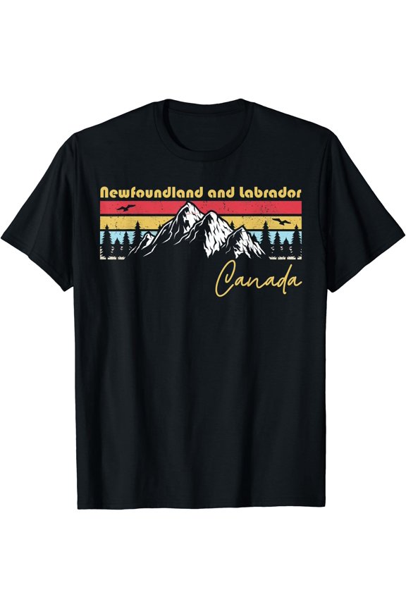Newfoundland and Labrador Canada Roots Hometown Province T-Shirt, Unisex T-Shirt
