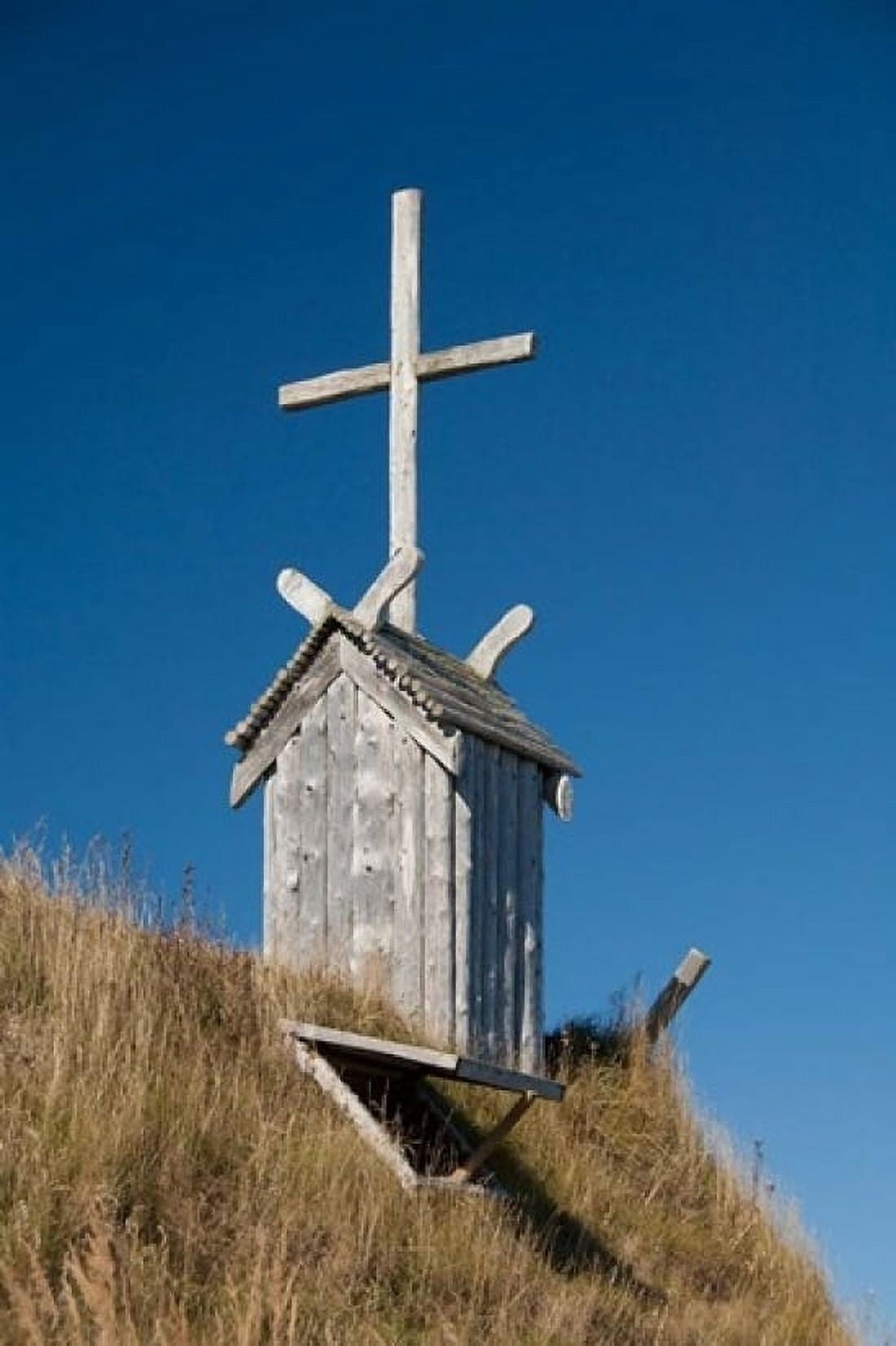Newfoundland and Labrador Viking Village Canvas Art - Cindy Miller Hopkins DanitaDelimont (24 x 36)